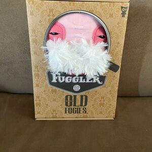 Fuggler Plush Toy with Pink Face and White Beard